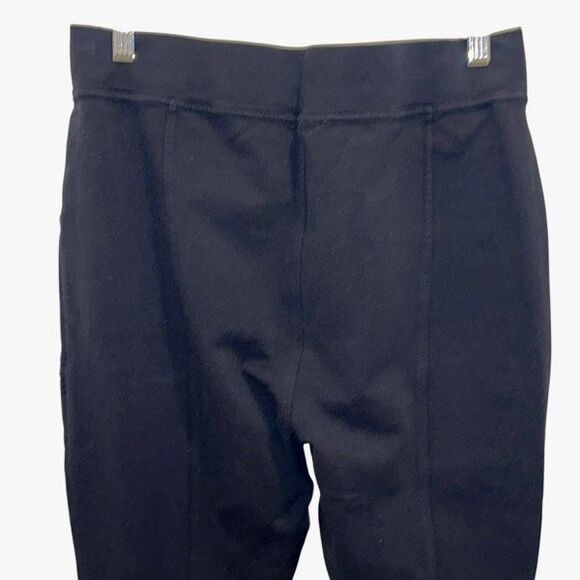 XCVI Womens Rockwell Leggings Pull On Stretch Ankle Pants Black Size Medium - Picture 5 of 10